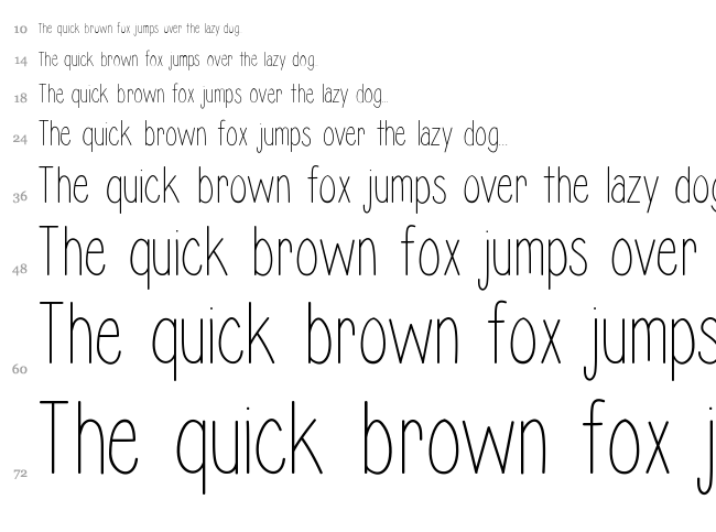 Isabelle Layne font waterfall